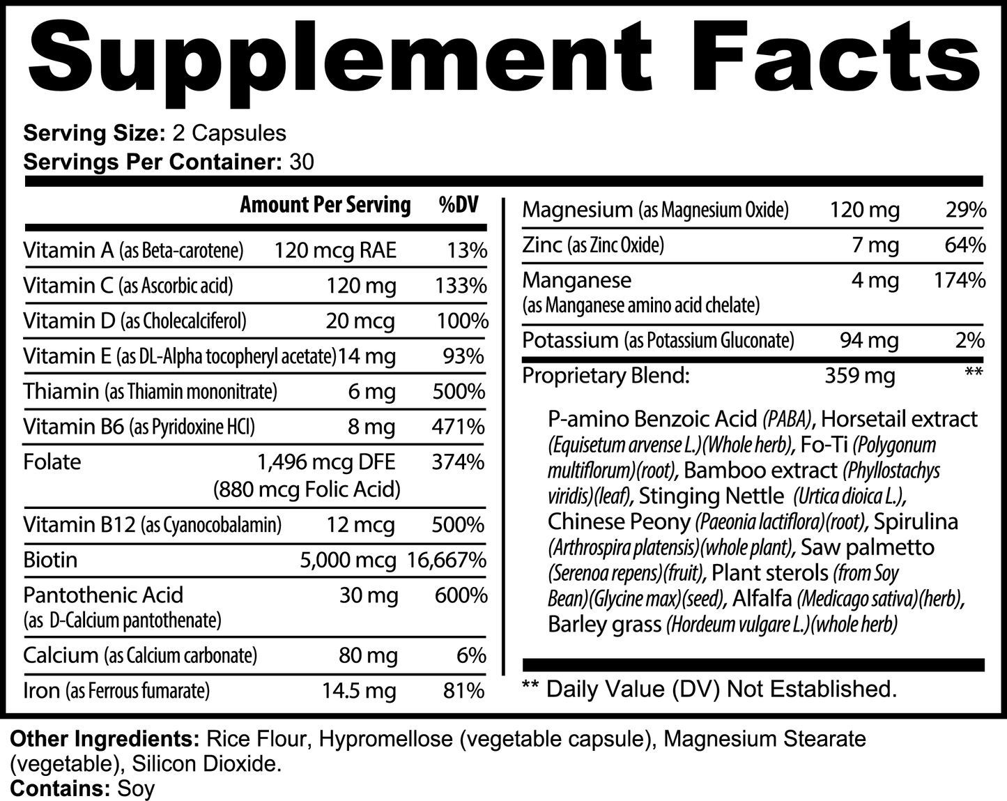 Max Enhance Formula